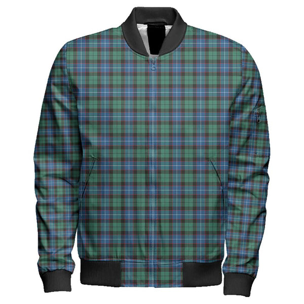 Hunter Ancient Tartan Classic Zipper Bomber Jacket