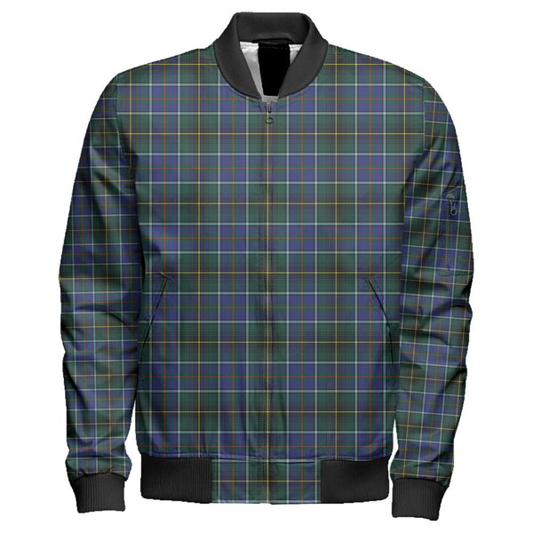 MacInnes Modern Tartan Classic Zipper Bomber Jacket