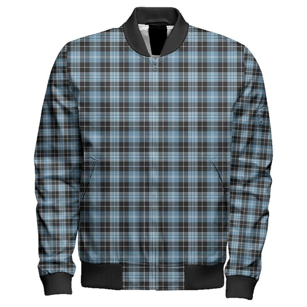 Clark Ancient Tartan Classic Zipper Bomber Jacket