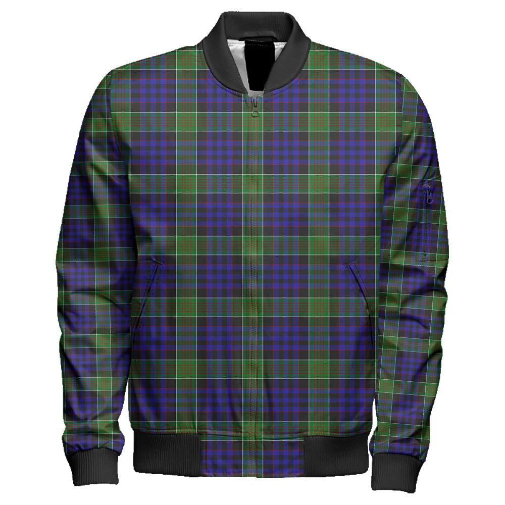 Newman Tartan Classic Zipper Bomber Jacket