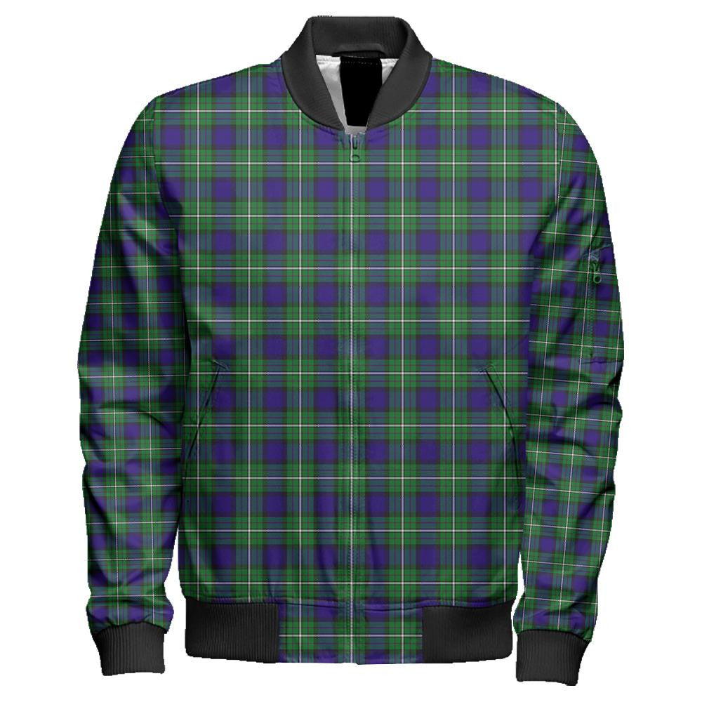 Alexander Tartan Classic Zipper Bomber Jacket