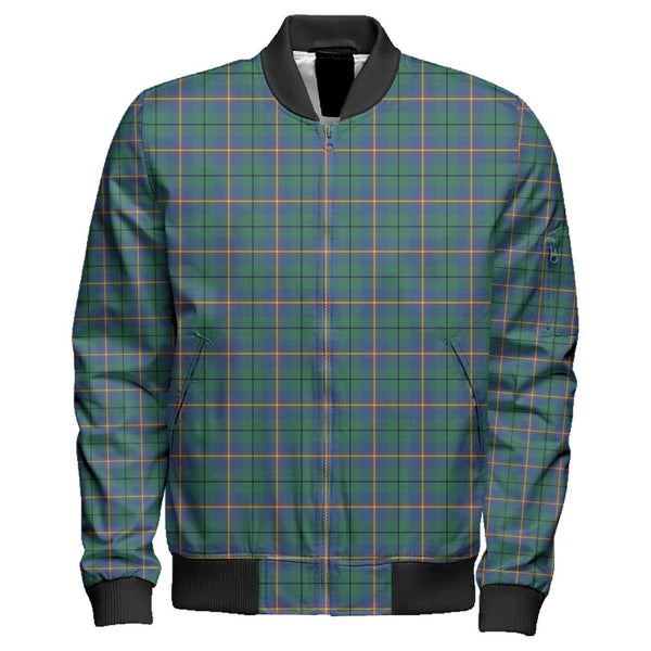 Carmichael Ancient Tartan Classic Zipper Bomber Jacket