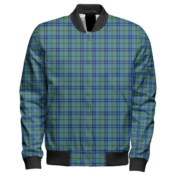 Falconer Tartan Classic Zipper Bomber Jacket