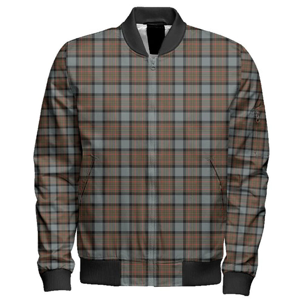 MacLaren Weathered Tartan Classic Zipper Bomber Jacket