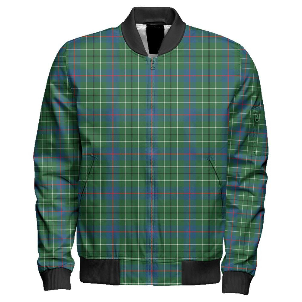 Duncan Ancient Tartan Classic Zipper Bomber Jacket