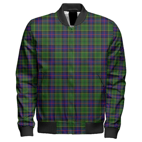 Forsyth Modern Tartan Classic Zipper Bomber Jacket