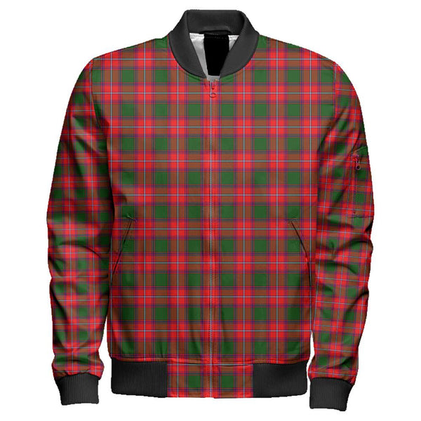 Rattray Modern Tartan Classic Zipper Bomber Jacket