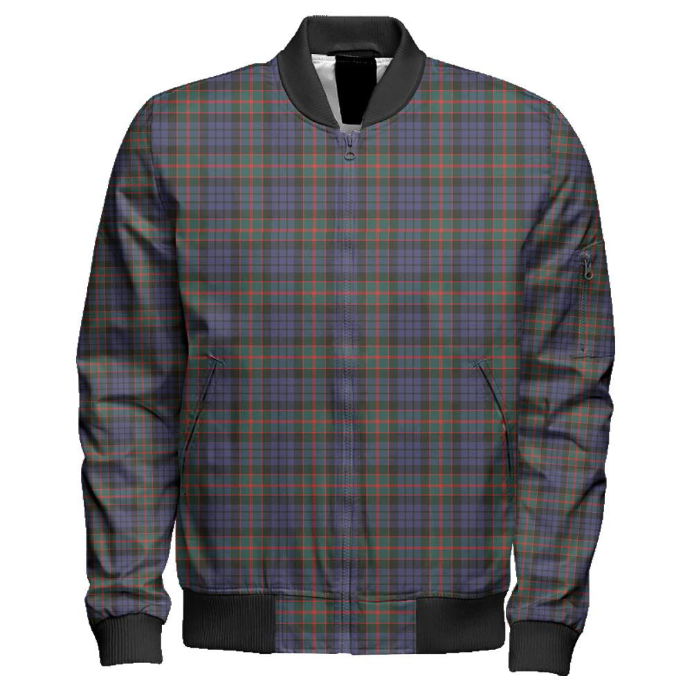 Fletcher of Dunans Tartan Classic Zipper Bomber Jacket