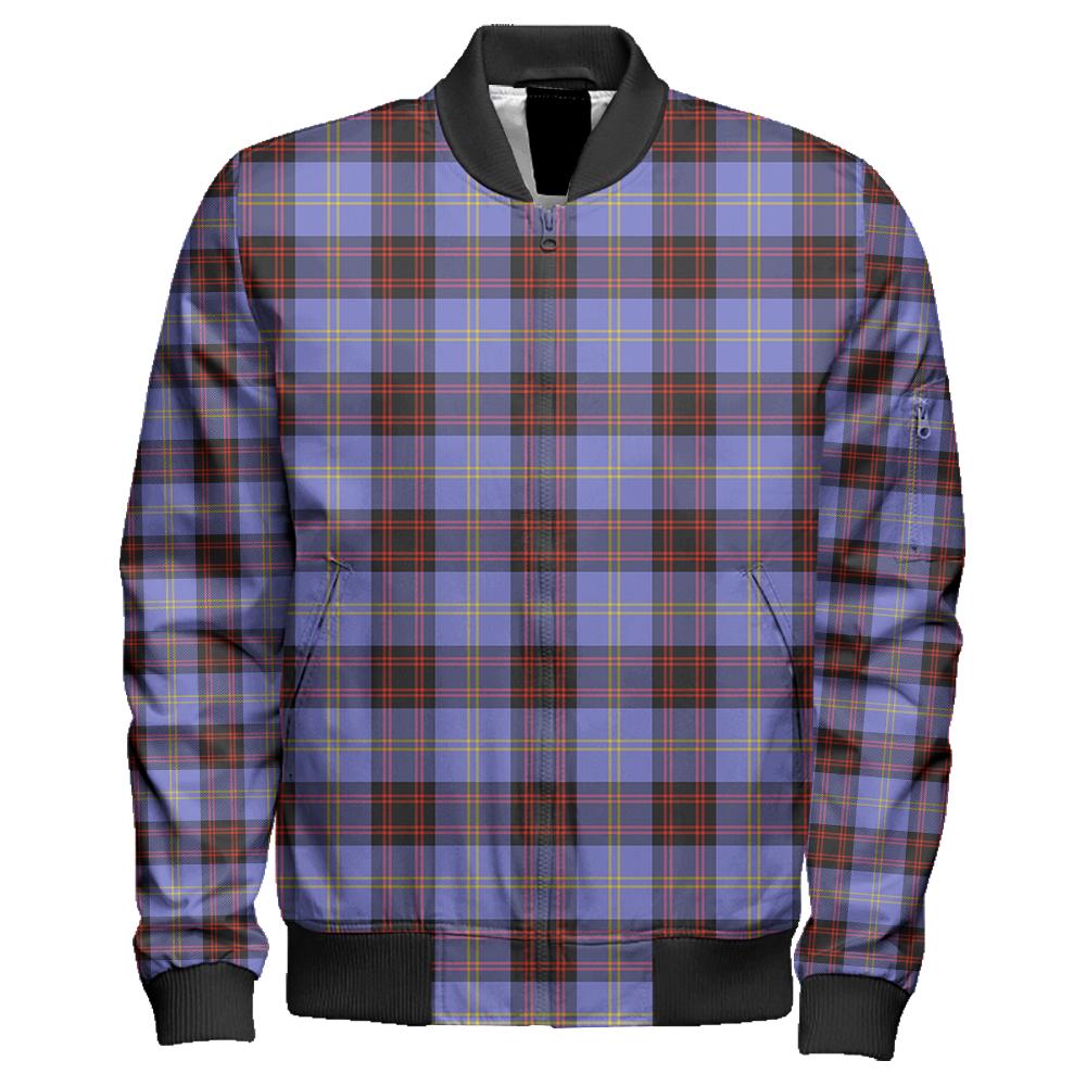 Rutherford Tartan Classic Zipper Bomber Jacket