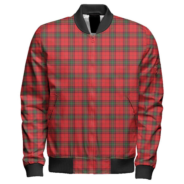 Seton Modern Tartan Classic Zipper Bomber Jacket