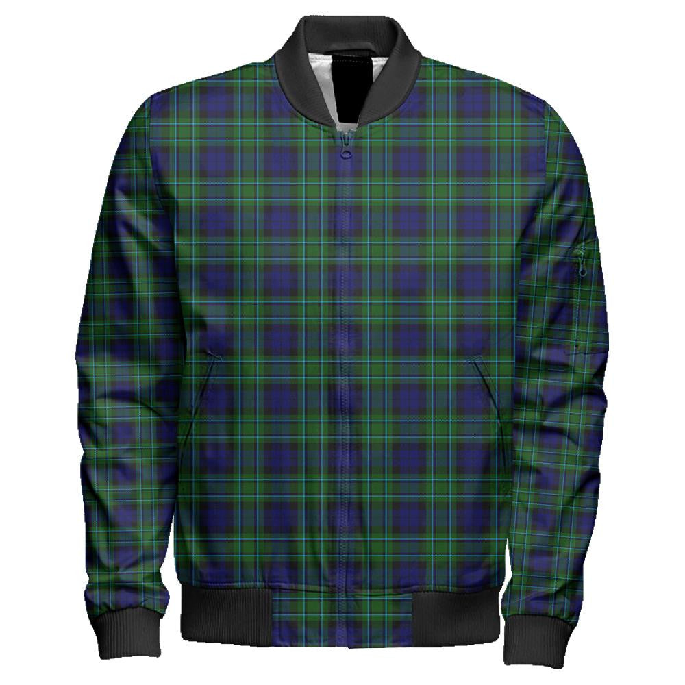 MacCallum Modern Tartan Classic Zipper Bomber Jacket