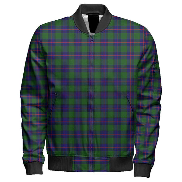 Shaw Modern Tartan Classic Zipper Bomber Jacket