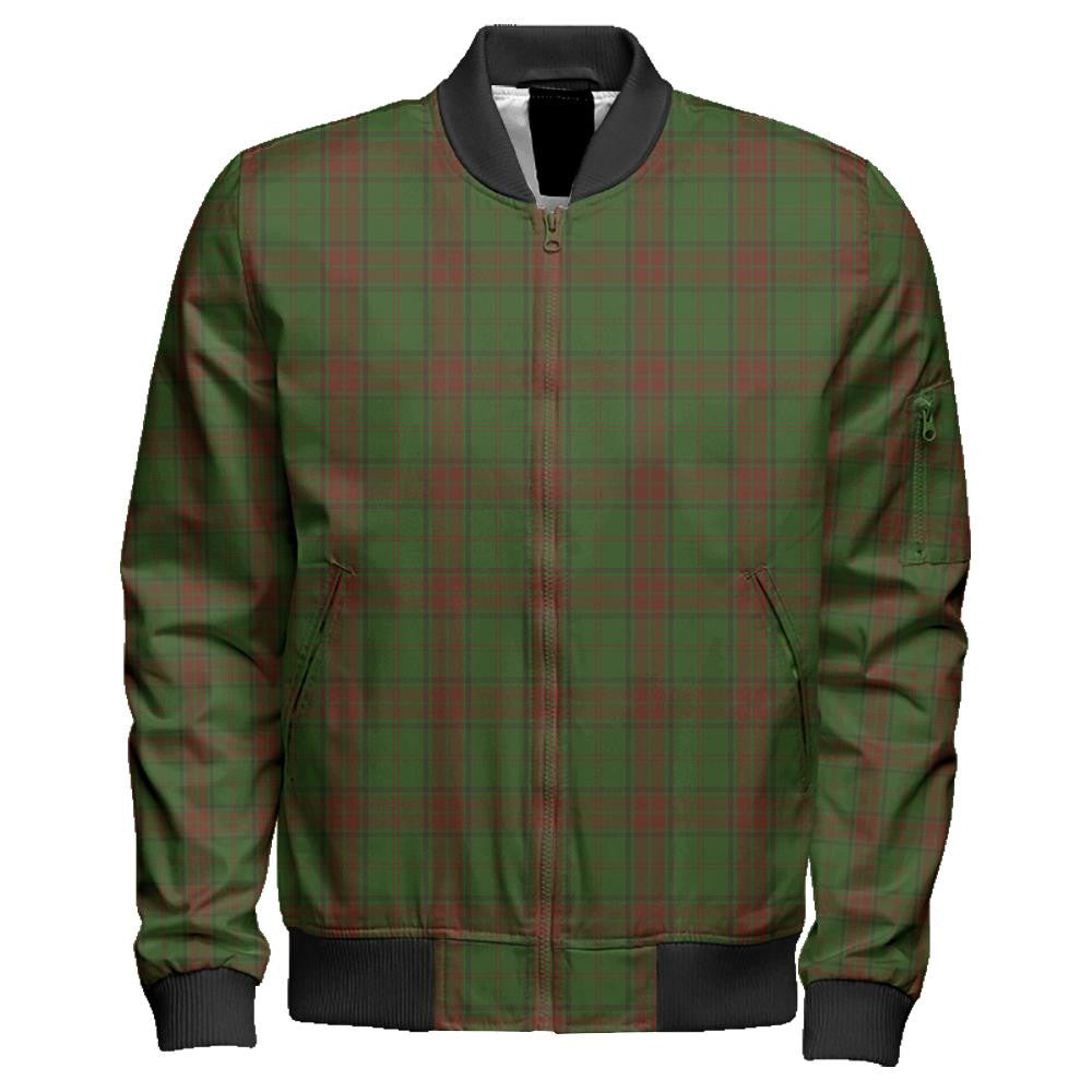 Maxwell Hunting Tartan Classic Zipper Bomber Jacket