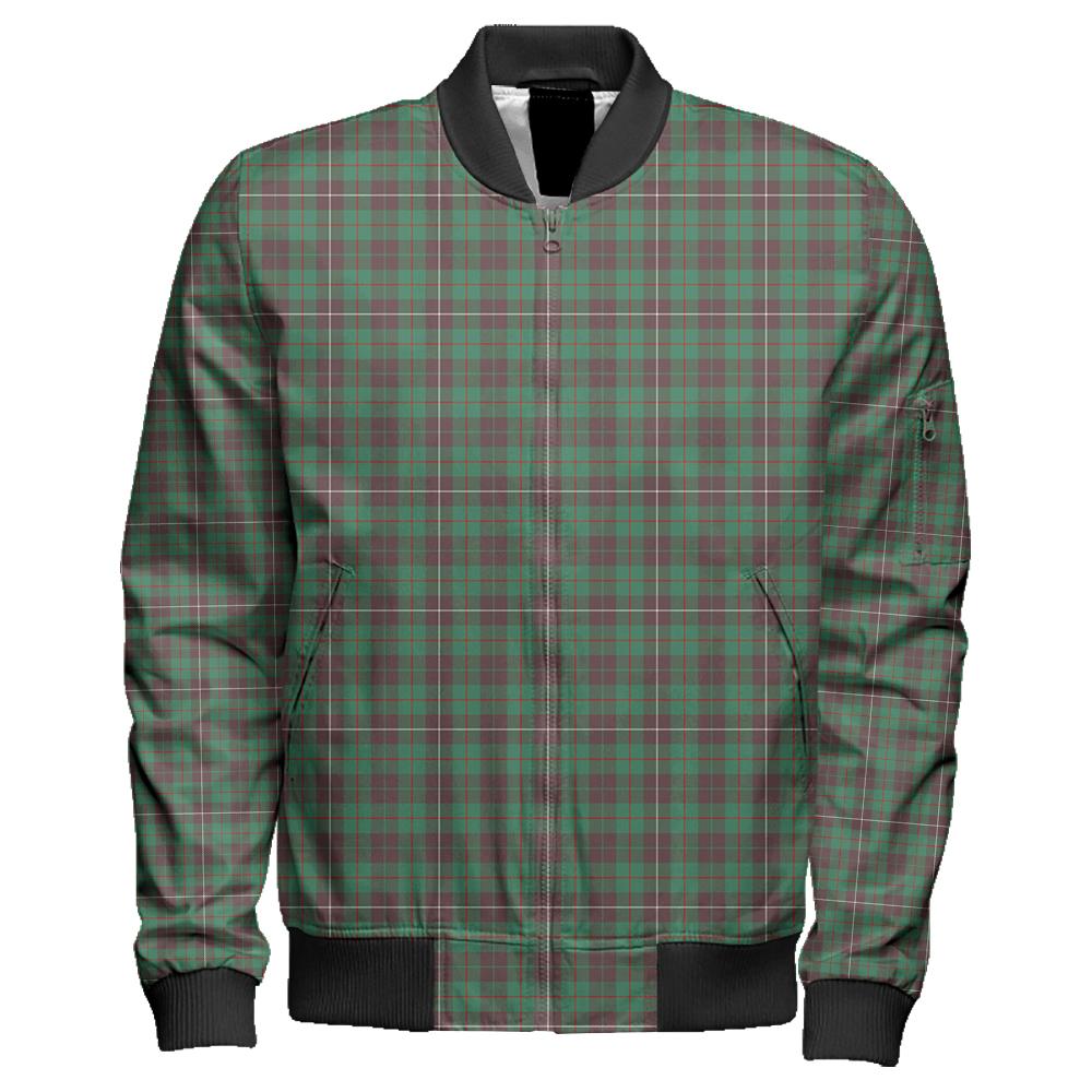 MacKinnon Hunting Ancient Tartan Classic Zipper Bomber Jacket