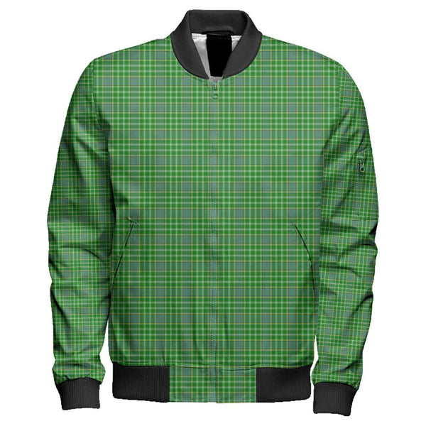 Currie Tartan Classic Zipper Bomber Jacket