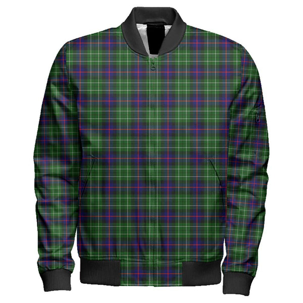 Leslie Hunting Ancient Tartan Classic Zipper Bomber Jacket