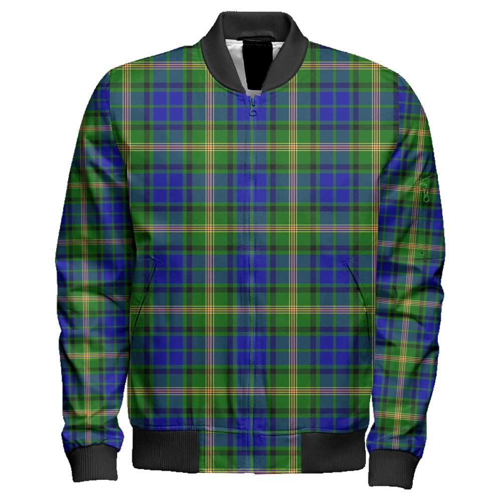 Maitland Tartan Classic Zipper Bomber Jacket