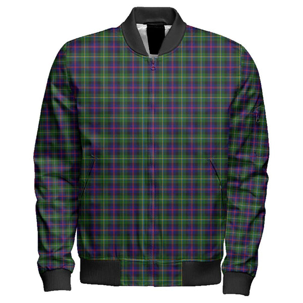 Malcolm Modern Tartan Classic Zipper Bomber Jacket