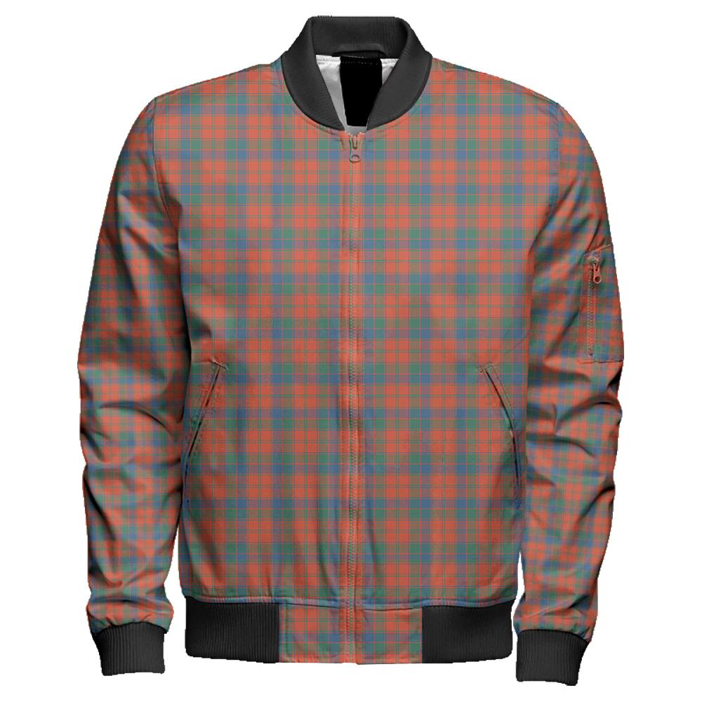 Robertson Ancient Tartan Classic Zipper Bomber Jacket