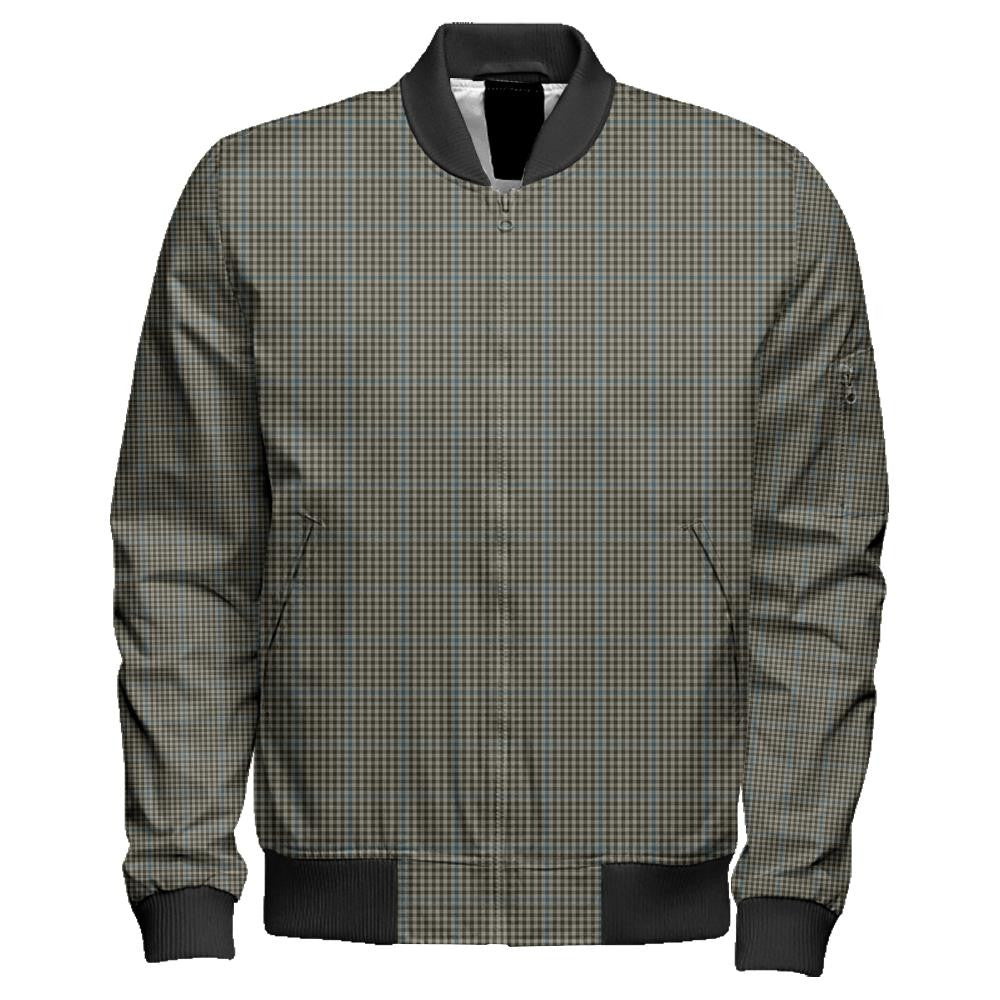 Haig Check Tartan Classic Zipper Bomber Jacket