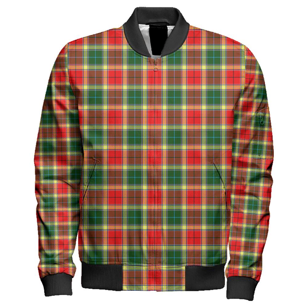 Gibbs Tartan Classic Zipper Bomber Jacket