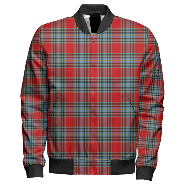 MacLeay Tartan Classic Zipper Bomber Jacket