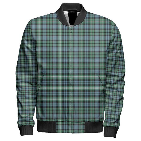 Melville Tartan Classic Zipper Bomber Jacket