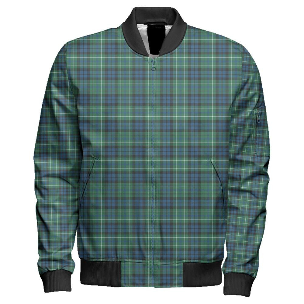 MacNeill of Colonsay Ancient Tartan Classic Zipper Bomber Jacket