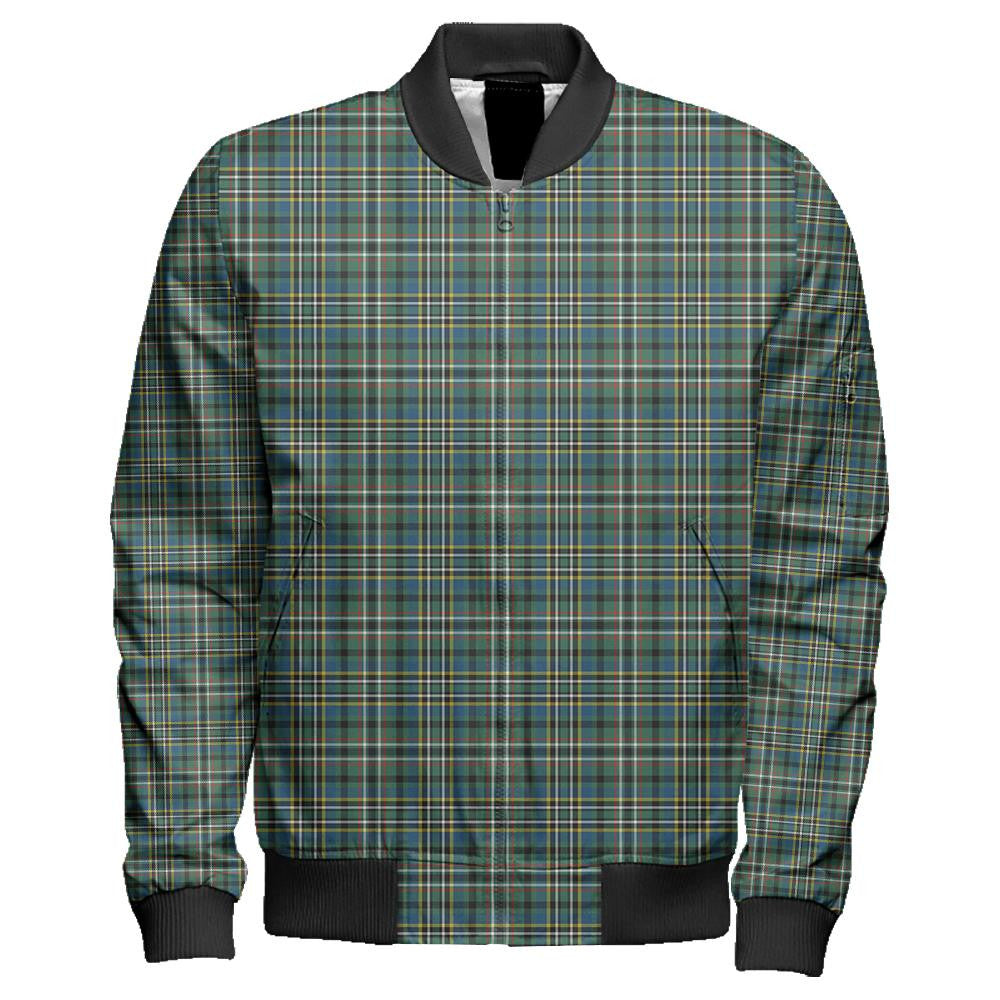 Scott Green Ancient Tartan Classic Zipper Bomber Jacket