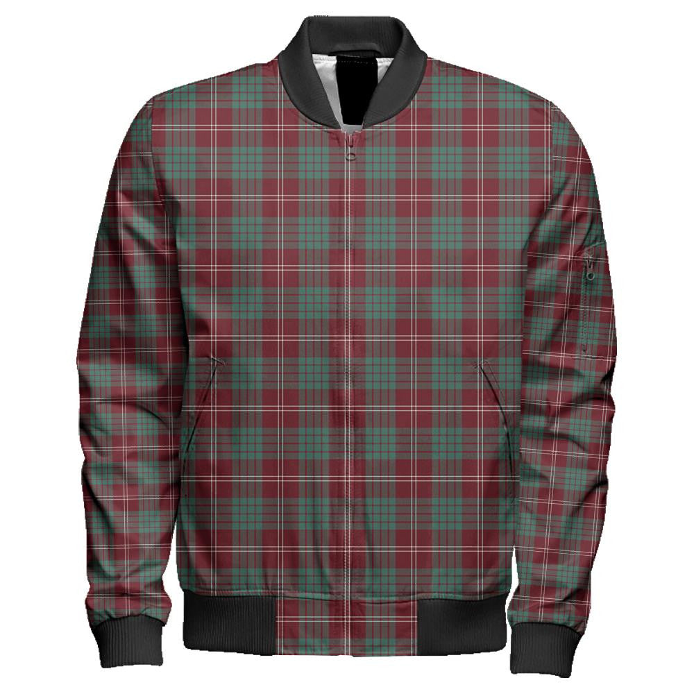 Crawford Modern Tartan Classic Zipper Bomber Jacket