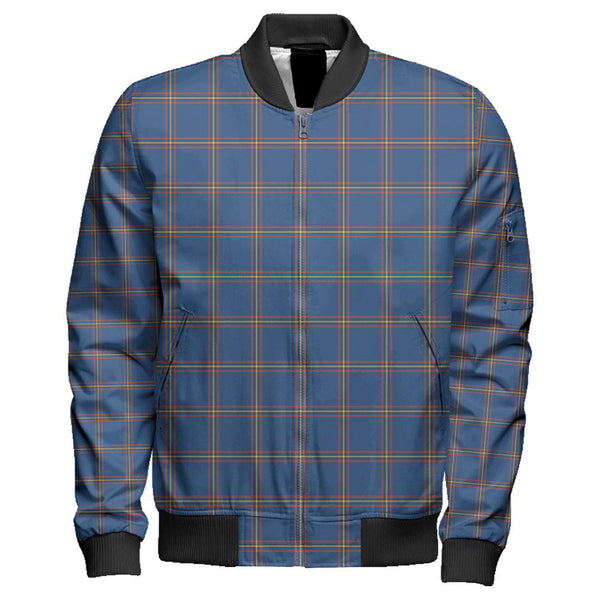 MacLaine of Loch Buie Hunting Ancient Tartan Classic Zipper Bomber Jacket