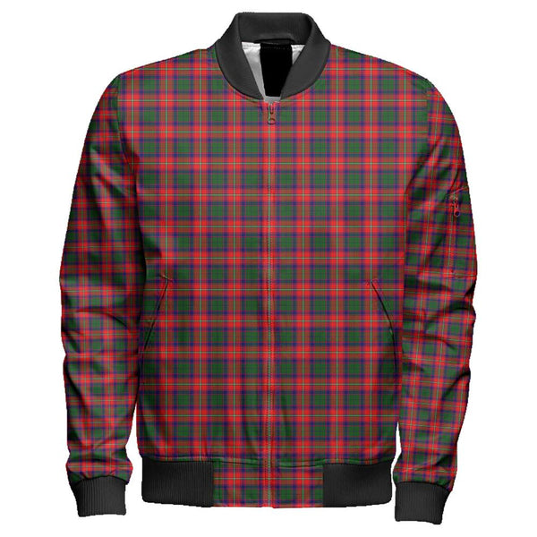 Roxburgh District Tartan Classic Zipper Bomber Jacket