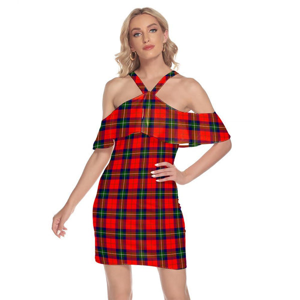 Ruthven Modern Tartan Classic Shoulder Cami Dress