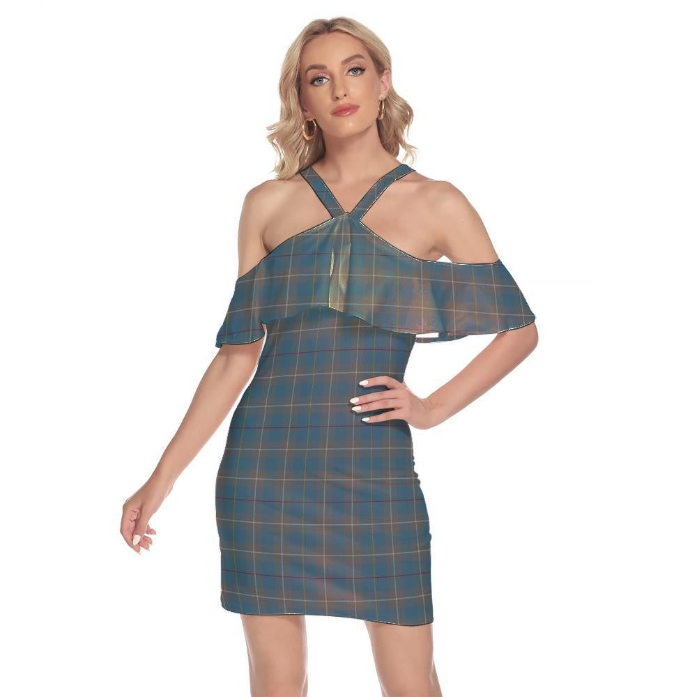 McKerrell of Hillhouse Dress Tartan Classic Shoulder Cami Dress