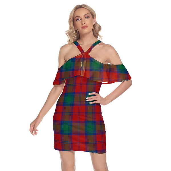 Fotheringham Modern Tartan Classic Shoulder Cami Dress