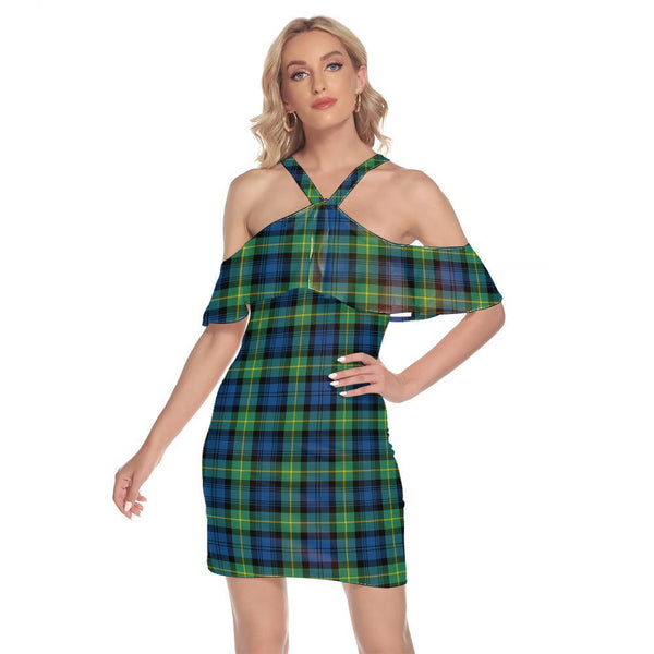 Gordon Ancient Tartan Classic Shoulder Cami Dress