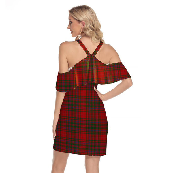 MacDougall 02 Tartan Classic Shoulder Cami Dress