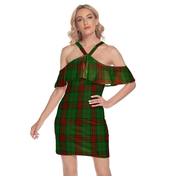 Maxwell Hunting Tartan Classic Shoulder Cami Dress