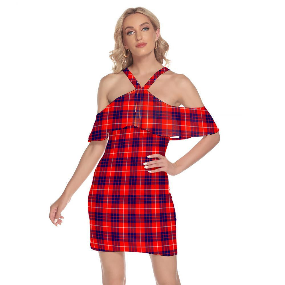 Hamilton Modern Tartan Classic Shoulder Cami Dress