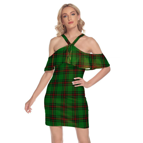 Kirkcaldy Tartan Classic Shoulder Cami Dress