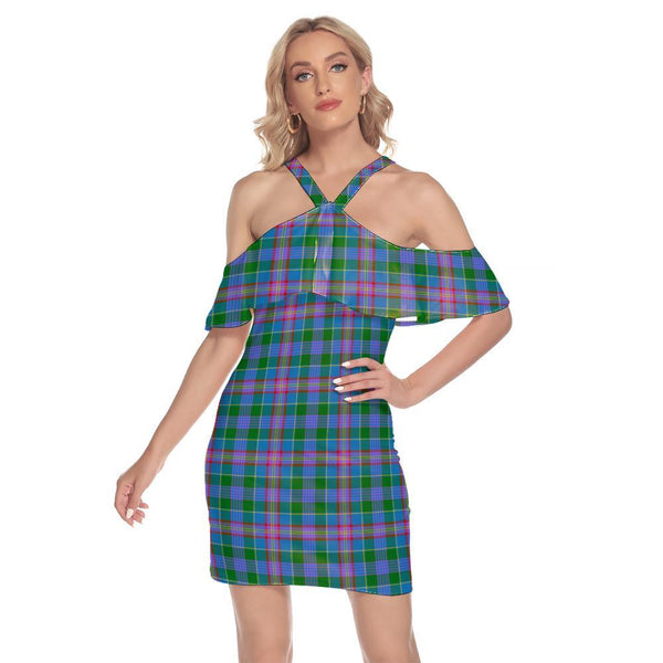 Ralston 01 Tartan Classic Shoulder Cami Dress