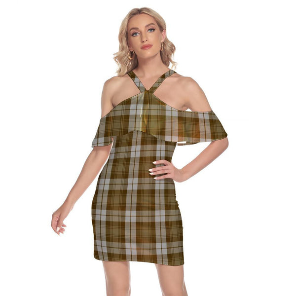 Baillie Dress Tartan Classic Shoulder Cami Dress