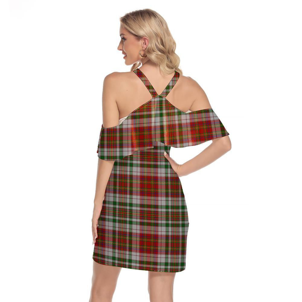 MacAlister Dress Tartan Classic Shoulder Cami Dress