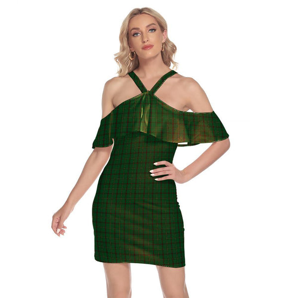 Skene or Tribe of Mar Tartan Classic Shoulder Cami Dress