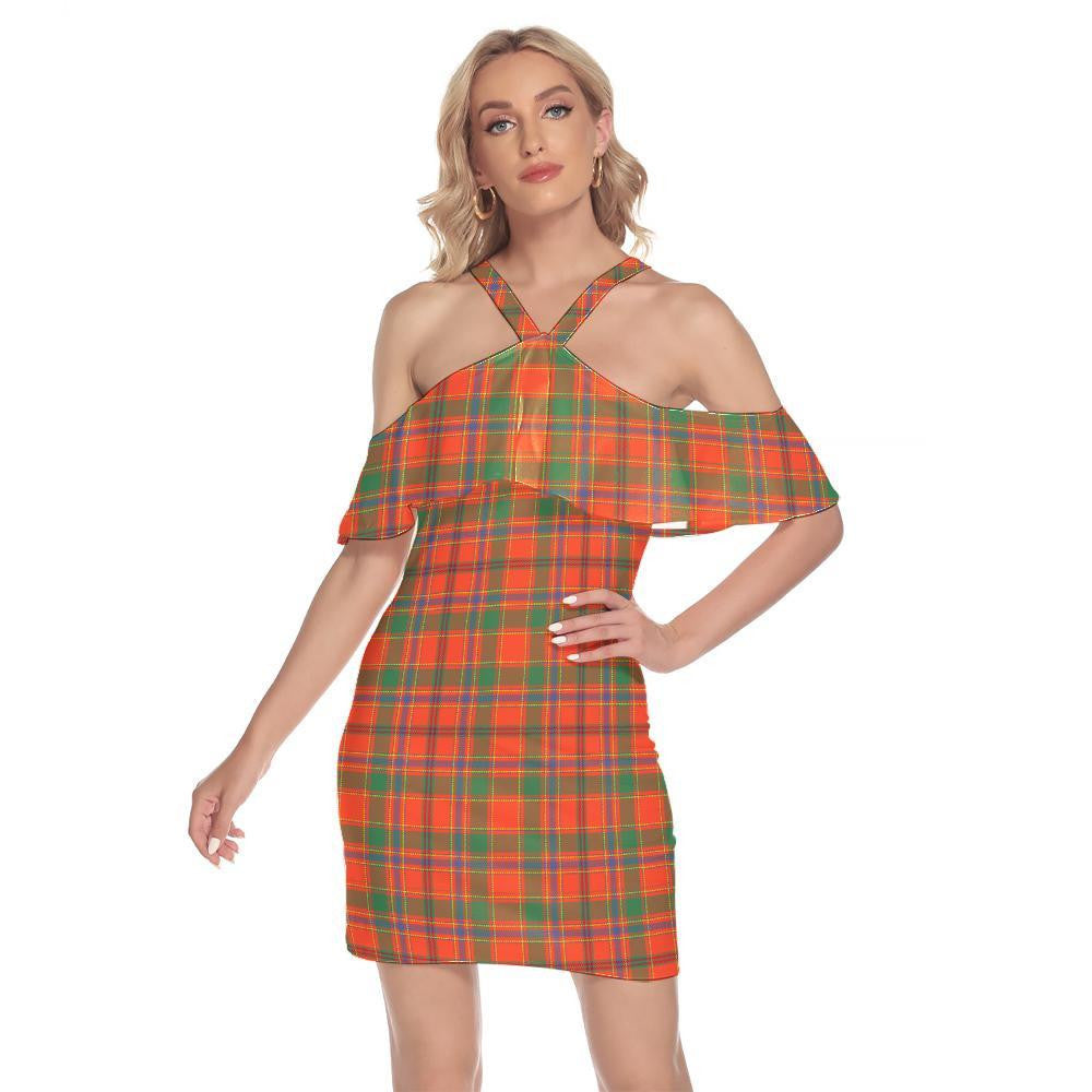 Munro Ancient Tartan Classic Shoulder Cami Dress