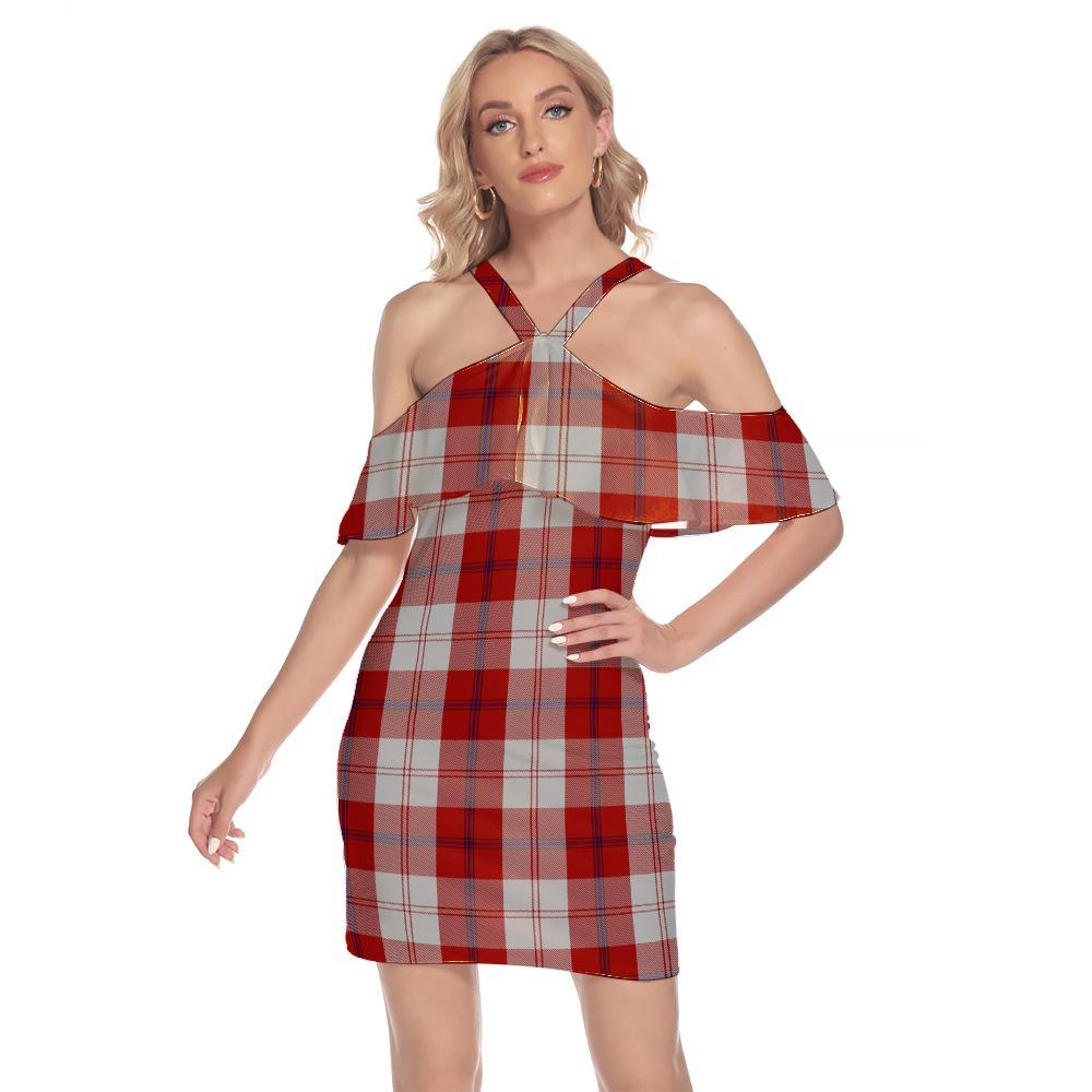 Cunningham Dress Tartan Classic Shoulder Cami Dress