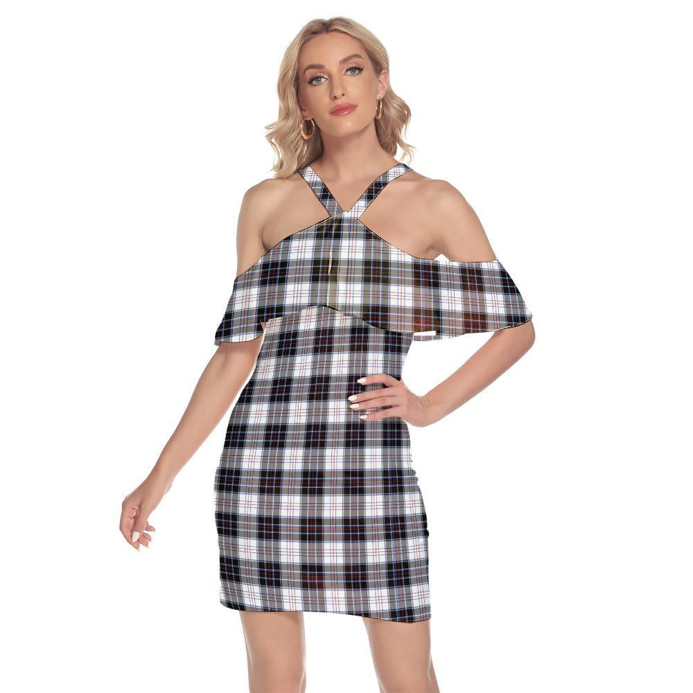 MacRae Dress Modern Tartan Classic Shoulder Cami Dress