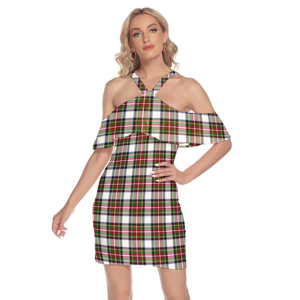 Stewart Dress Modern Tartan Classic Shoulder Cami Dress