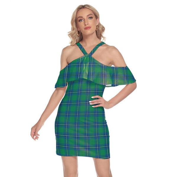 Irvine Ancient Tartan Classic Shoulder Cami Dress