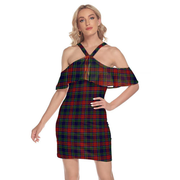 Allison (1882) Tartan Classic Shoulder Cami Dress